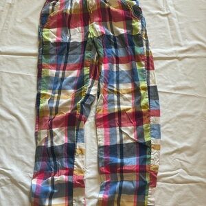 Aerie Multicolor Plaid Pants